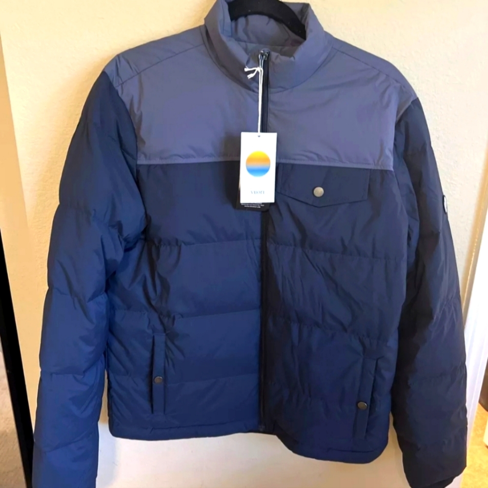 Vuori XXL NEW WITH TAGS | Mens Down Puffer in Ink | light to med weight | $288